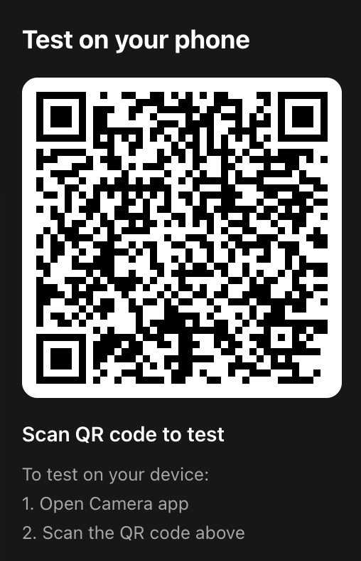 QR code